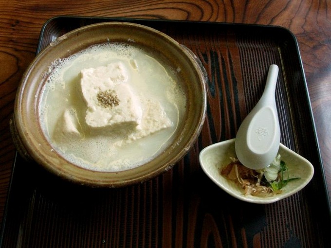 嬉野温泉湯豆腐画像